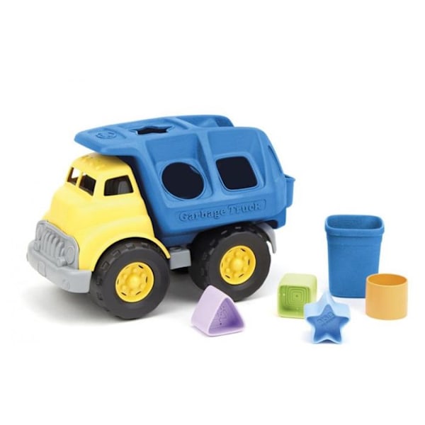 Green Toys Shape Box Truck - GTSPTK1398 - Monivärinen - Seka - 12 kuukautta - 32x17x18cm Flerfärgad