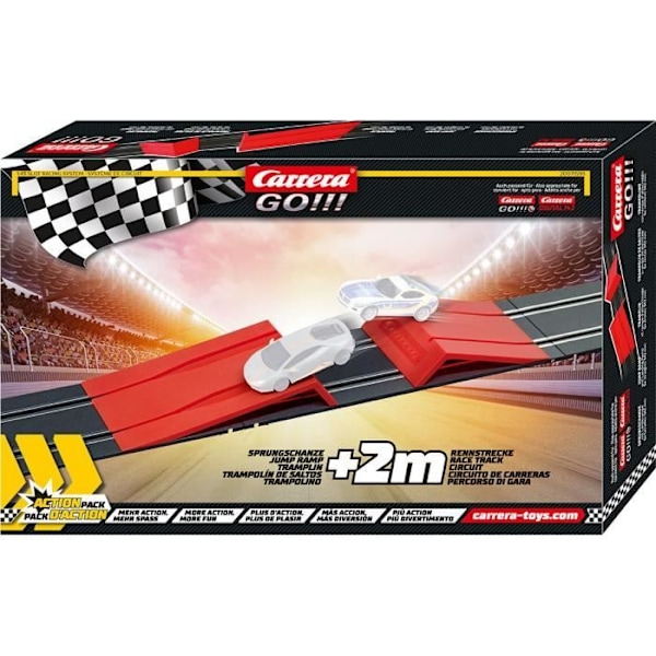 Carrera Go udvidelsessæt!!! Action Pack - CARRERA - til Carrera Go!!! - Barn 6 år og derover Flerfarvet