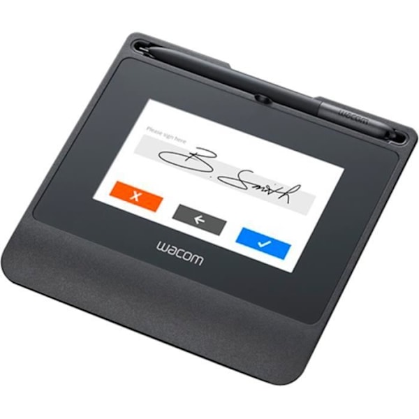 WACOM STU540 Signature Screen Tablet - Sort - Trykfølsom pen - Anti-reflekterende overflade sort