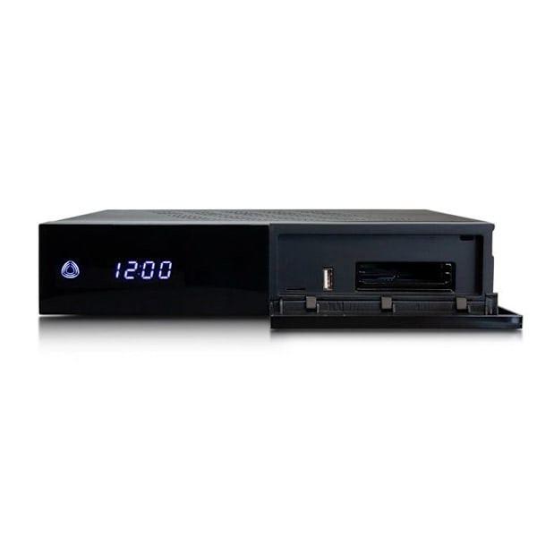Viritin, AB-COM-satelliittivastaanotin, 4K, 8 Gt Flash, 2 Gt DDR4 RAM, 2x USB 2.0, PULSSI 4K