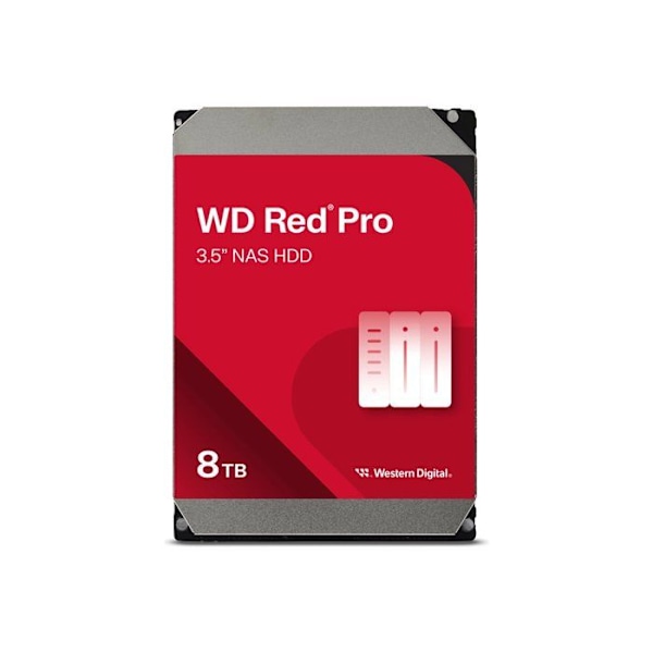 WD Red Pro WD8005FFBX - levy