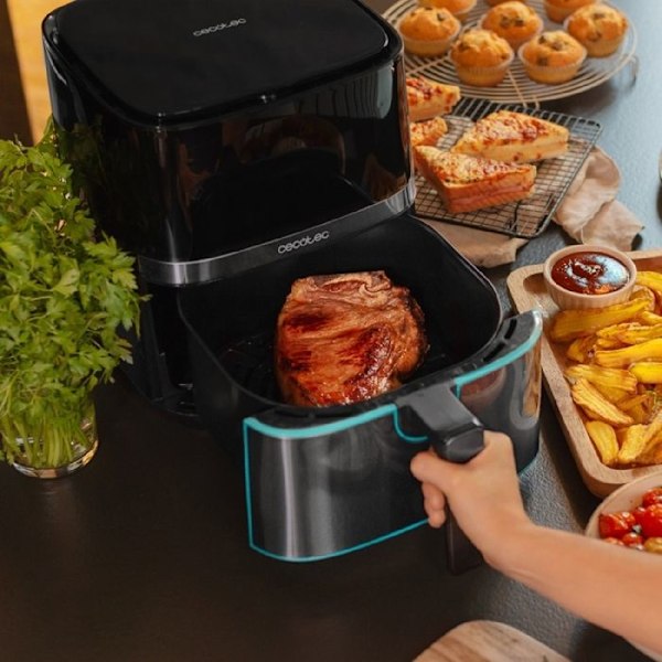 Cecotec Öljytön friteuse Cecofry Full Inox 5500 Pro Rustfrit stål