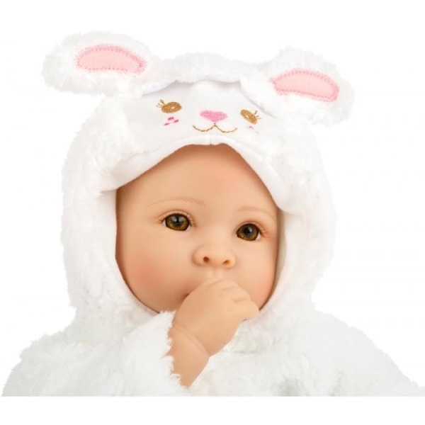 Bamsebaby - Ikke specificeret - Lam - 40 cm - Tæppe og sut inkluderet - Blød krop Blå
