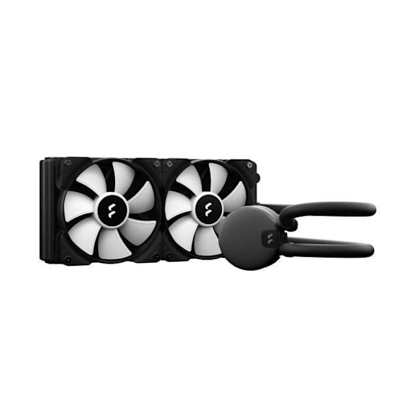 Ventilator - FRACTAL DESIGN - Lumen S24 v2 RGB (AM5/LGA 1700 kompatibel) - 67 mm Sort