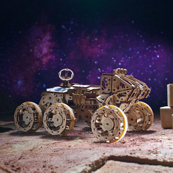 Mandskab Mars Rover - Ugears - 3D puslespil i træ