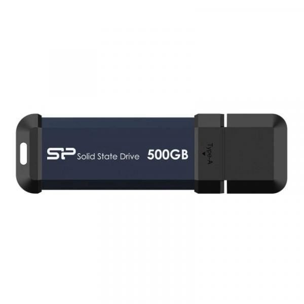 Merkki Silicon Power -malli SP500GBUF3S60V1B Kapasiteetti - 500 Gt Liitäntä - USB 3.2 Gen 2 (taaksepäin yhteensopiva: USB 3.1 Gen 2,