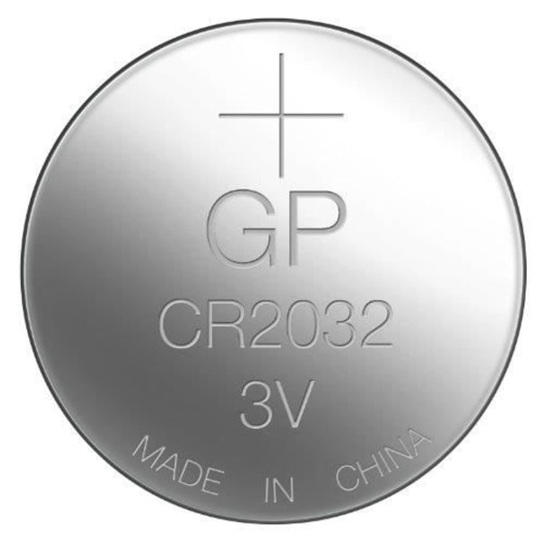 GP KNOPFZELLE LITHIUM CR2032, 3V, 2 PACK 0...