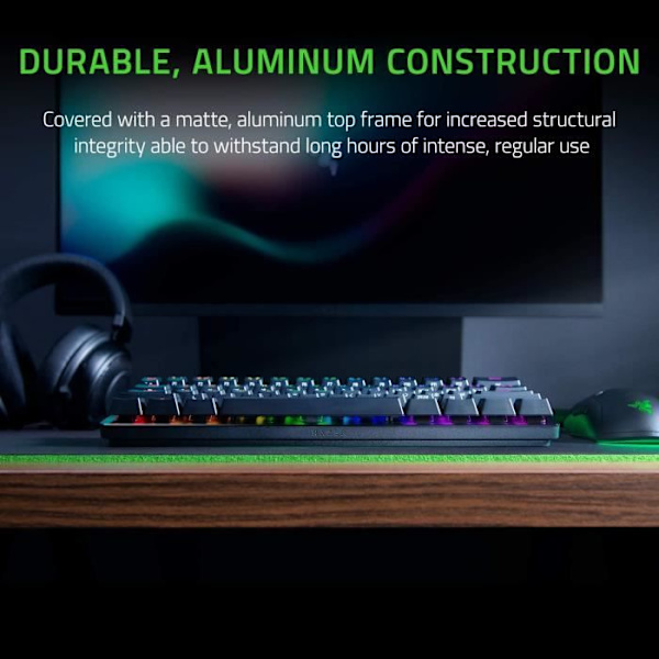 Razer Huntsman Mini Optical Game Keyboard Liner Punainen Switch US Musta