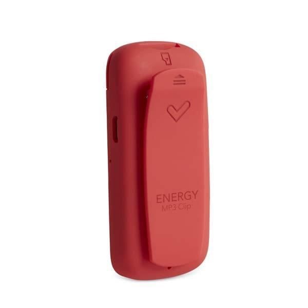 MP3-spelare Energy Clip Coral 8GB FM-radio