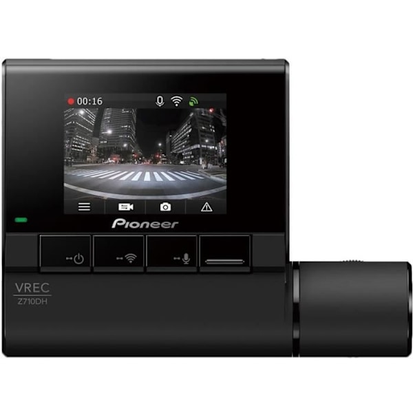 Dashcam - PIONEER - VREC-Z710SH - Full HD - SONY STARVIS-sensor - Synsvinkel 130°