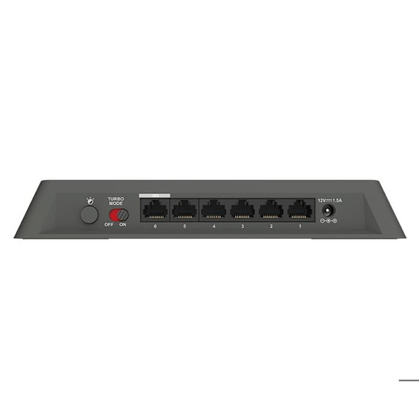 D-Link 6 Port Multi Gigabit Swi Unmanaged Standalone Switch Grå