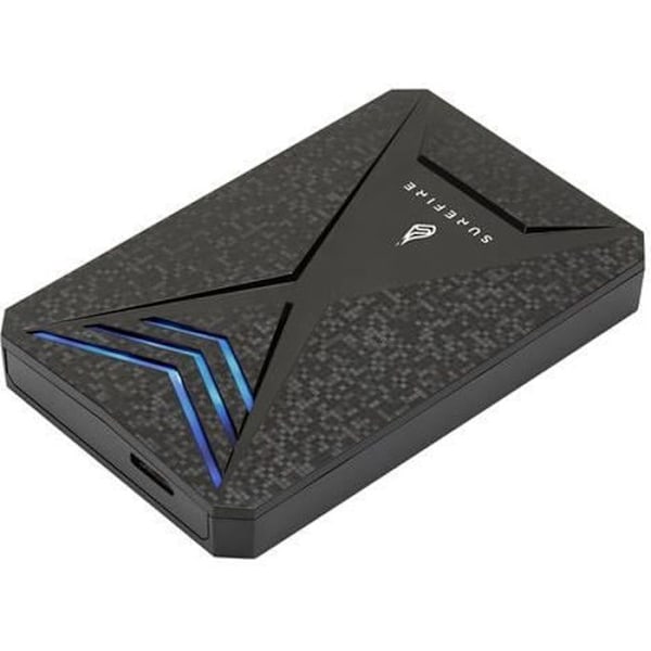 HDD USB 3.2 OG C GAMING 1TE SORT SUREFIRE