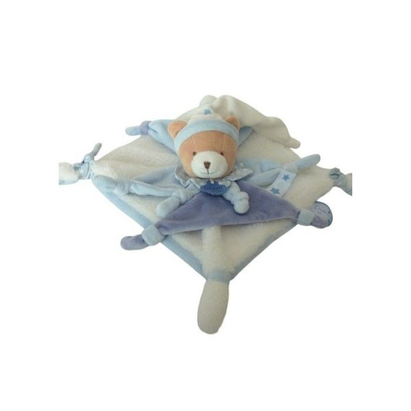DOUDOU ET COMPAGNIE Kirsebær og Petit Chou - Doudou Vores Petit Chou Blå