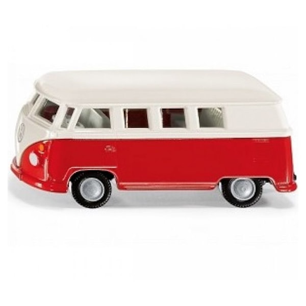 Auto - SIKU - VW T1 Bussi - Mittakaava 1:32 - 4 kappaletta - Sopii yli 3-vuotiaille
