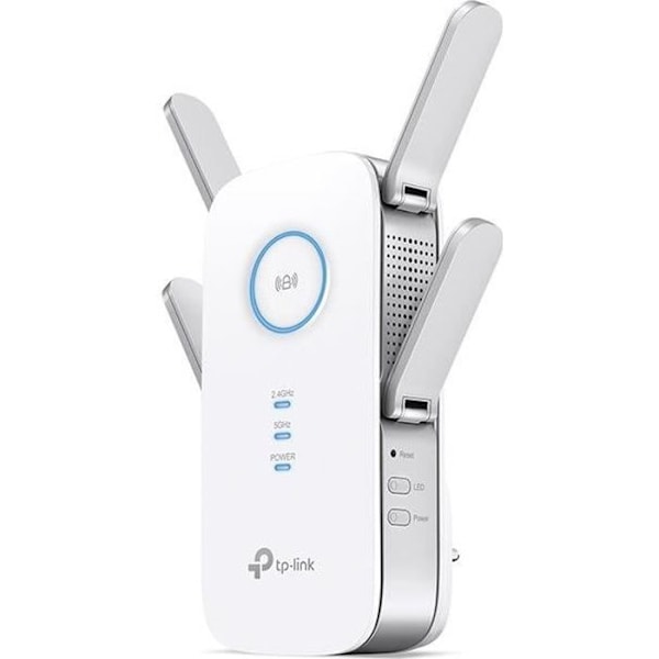 Tp Link WiFi Repeater WiFi Repeater / Dual-Band Gigabit WiFi 5 åtkomstpunkt (AC2600 Mbps) Vit