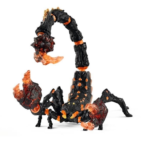 Lava Scorpion, fantastisk figur med rörliga och roterande delar, monsterleksak för barn från 7 år och uppåt - schleich 70142 Flerfärgad