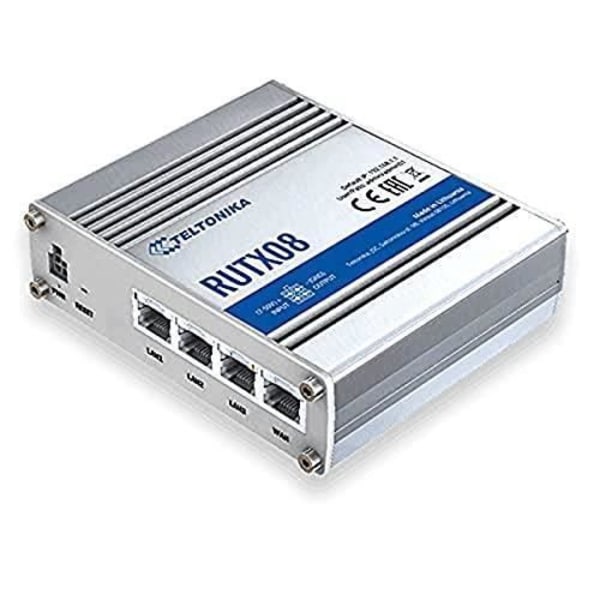Teltonika+Rutx08+Industriel+Router+Standard+Pakke+Industriel+Router+Med+4X+Gigabit+Ethernet