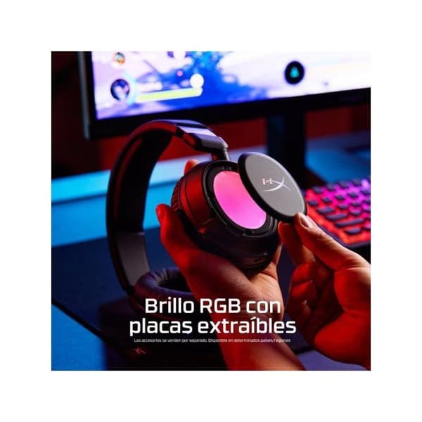 HyperX Cloud Flight 2 Trådlösa Spelhörlurar för PC svart