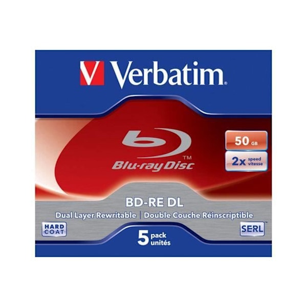 Verbatim - Blu-ray-levy - 50 Gt - 2x
