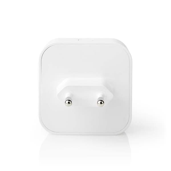 Zigbee Gateway - NEDIS - WIFIZBT10CWT - Bluetooth / Wi-Fi / Zigbee 3.0 - 50 enheter - Vit