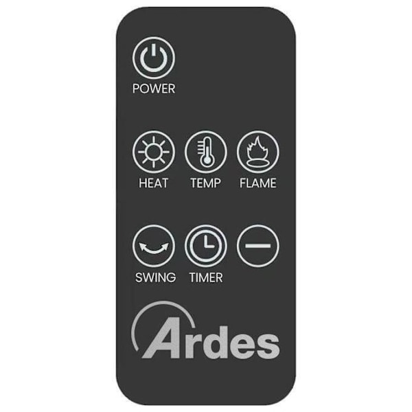 Termoventilator - Ardes - AR4P22FP ATMO - Keramisk - 2000 W - Fjernbetjening