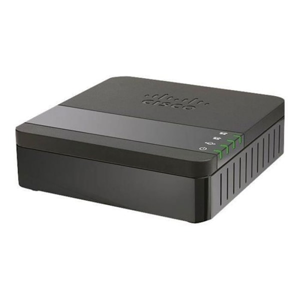 VoIP-telefonadapter - Cisco - ATA 191 - 100Mb LAN - Vægbeslag - Sort