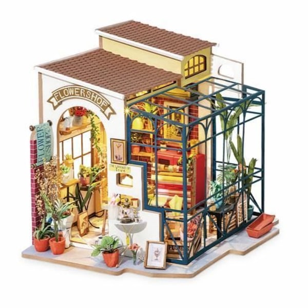 Robotime - DG145 - Emilys Flower Shop Model Kit