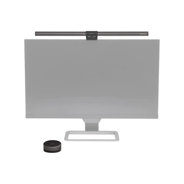 Light Bar - BenQ - ScreenBar Halo - Sort - Smart Lighting - Trådløs controller