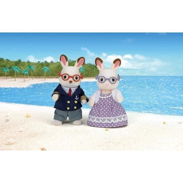 SYLVANIASET PERHEET - 5190 - Suklaakanin isovanhemmat - Perheet Blå