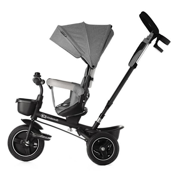 Tricycle evolutiv Kinderkraft SPINSTEP 5 i 1 - Grå grå