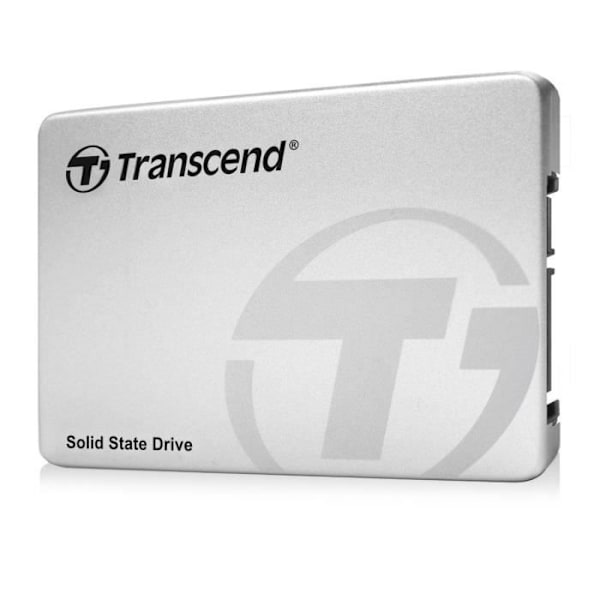 TRANSCEND SSD370 intern solid state-enhet - 128 GB - 2,5" SATA3 MLC - stötsäker och vibrationsdämpande