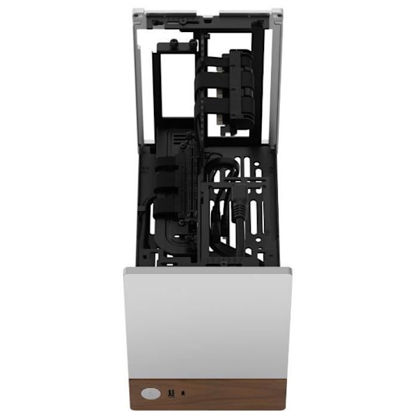 PC-kotelo - FRACTAL DESIGN - FD-C-TER1N-02 - mini-ITX - SFF 10.4L - GPU jopa 322mm - Terra Silver