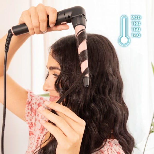 Krøllejern - Cecotec - SurfCare TwistConic - 5 temperaturer - Drejbart kabel - Termisk handske
