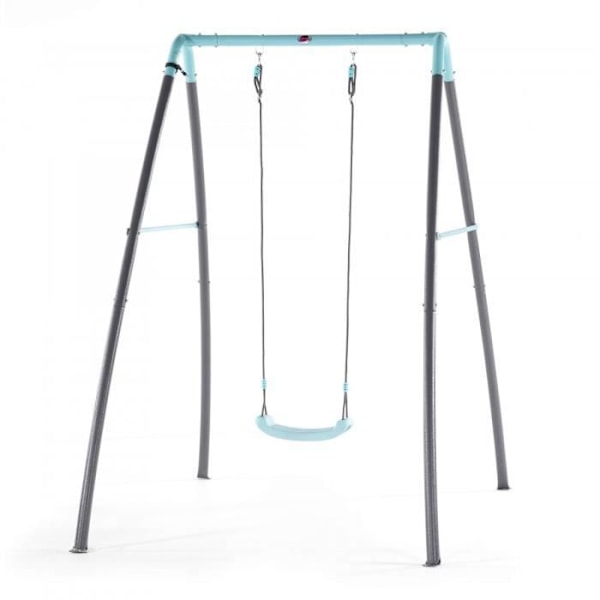 Metallinen keinusarja keinulla ja herralla - LUUMU - Ainutlaatuinen väri - Lapsille - P163 x L215 x K215 cm