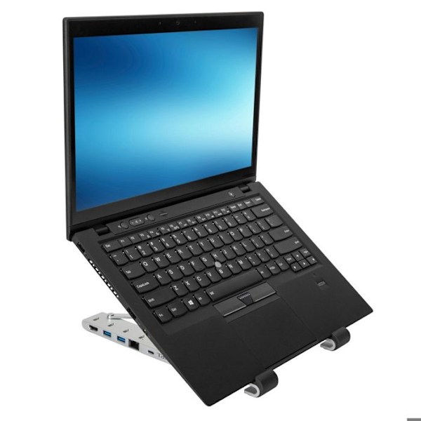 Dockingstation + støtte - Targus - AWU100005GL - USB-C 3.2 Gen 1 - Thunderbolt 3 - HDMI