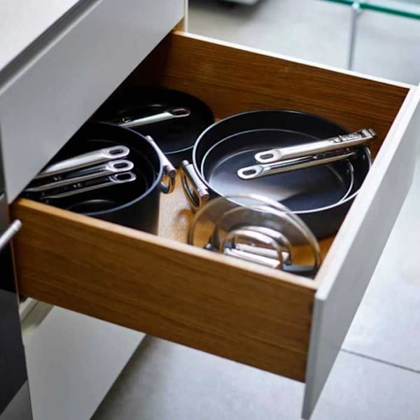 JOSEPH JOSEPH Space non-stick stegepande med foldehåndtag 20 cm blå Blå