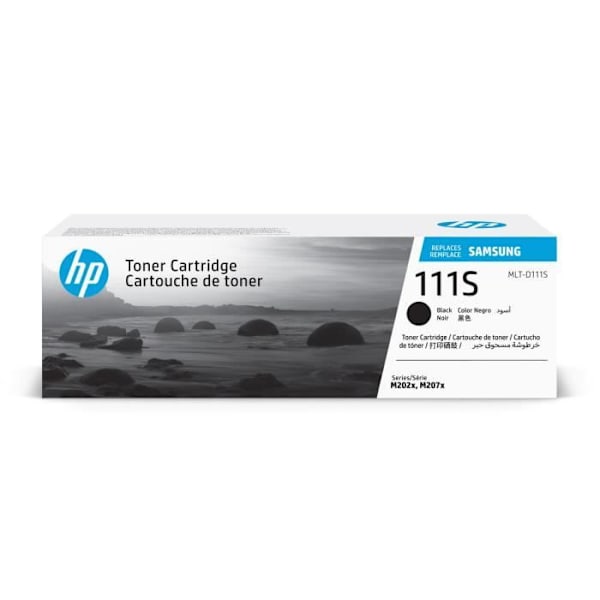 Samsung MLT-D111S musta värikasetti (SU810A) malleille M2020 / M2020W, M2022 / M2022W, M2070 / M2070W, M2070F / M2070FW, M2026 / M2026W