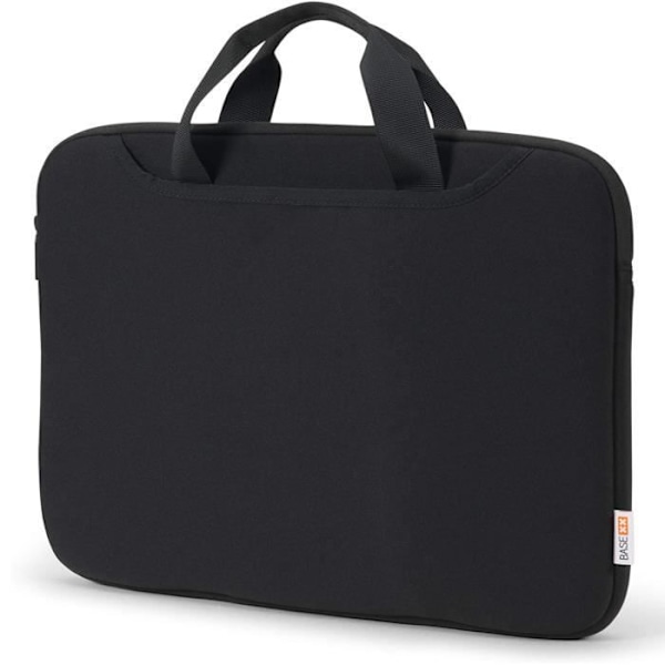 DICOTA Bag XX kannettavan tietokoneen suojus + musta 14"-14,1" kannettavalle tietokoneelle kestävällä ja joustavalla neopreenikahvalla D31790