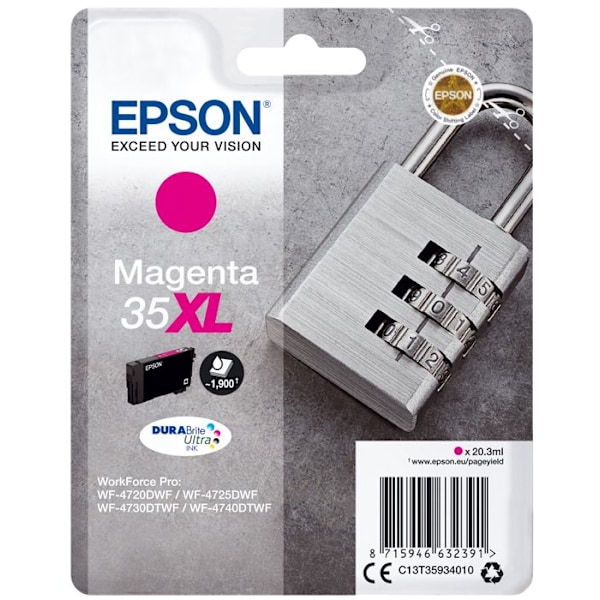EPSON alkuperäinen mustepatruuna 35XL - 20,3 ml - XL - Magenta