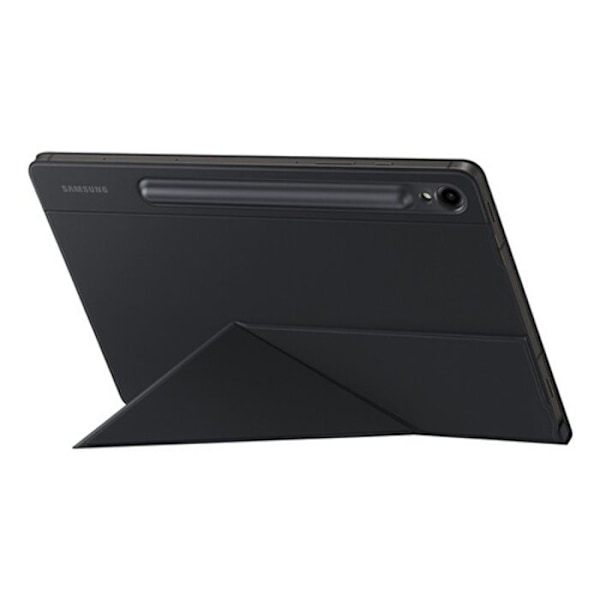Etui Smart Book Cover - Samsung - Galaxy Tab S9/S9FE - Musta - 10,5 tuumaa - Yhdistelmäsukupuoli sort