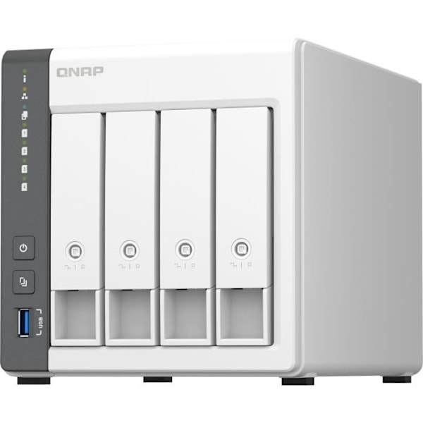 Storage Server (NAS) - QNAP - TS-433 - personlig quad-core ARM CORTEX A55 med integreret NPU