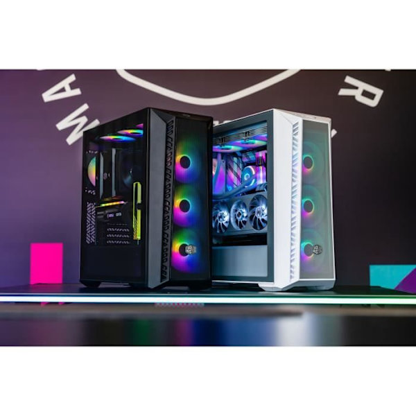 Gaming taske - COOLER MASTER - MasterBox MB520 - Mesh front - ARGB - 3x120mm