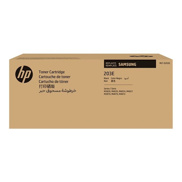 Samsung MLT-D203E (SU885A) erittäin riittoisa musta väriainekasetti M3820/M3870/M4020/M4070
