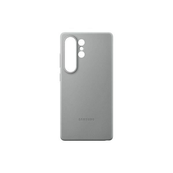 Coque til Samsung Galaxy S25 Ultra Ægte Læder Kindsuit Samsung Grå grå