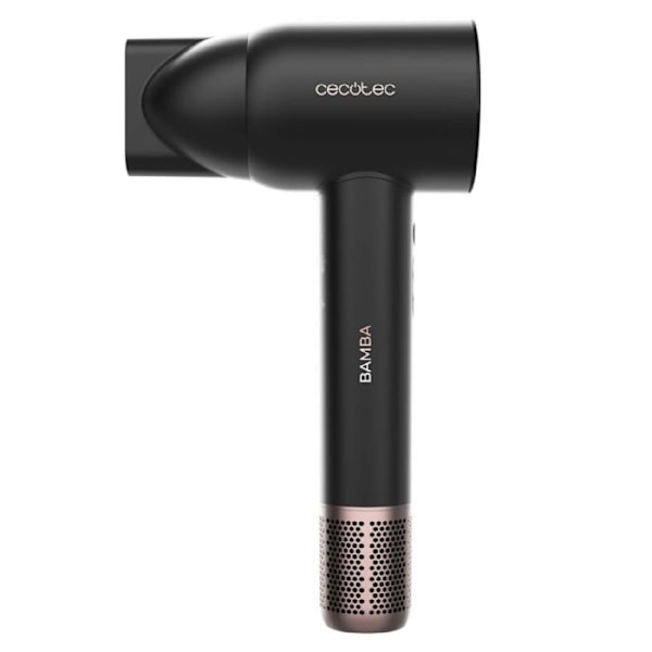 Hiustenkuivaaja - IoniCare Rockstar - Nano IonTech - 110 000 rpm - Älykäs ohjaus musta
