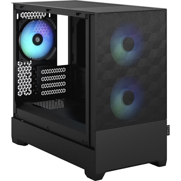 FRACTAL DESIGN - Pop Mini Air RGB Sort TG - PC taske - Sort (FD-C-POR1M-06)