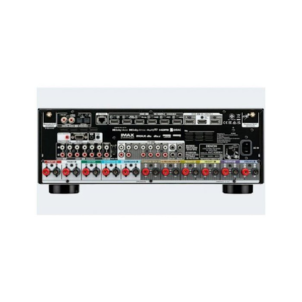 Hjemmebiografforstærker - DENON - AVC-X3800H - 9 kanaler - 135W - Dolby Atmos