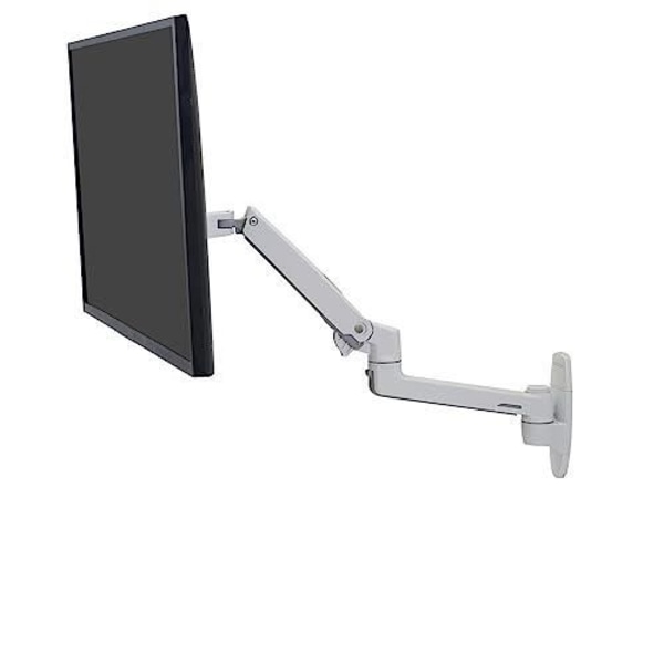 Support Mural VESA - ERGOTRON - LX - Til Monitors op til 34'' - 7 til 25 lb - Sort - Aluminium Hvid