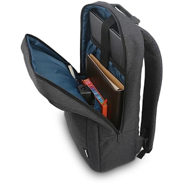 Lenovo Casual B210 Ryggsäck - Vattentät - 15.6" - Kolgrå - Justerbar rem - Bärparti med vaddering
