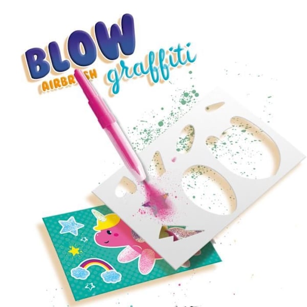 SES Creative - Blow airbrush graffiti olika färger